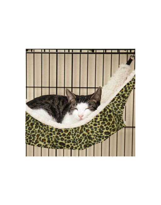 Trendy hangmat voor katten - katten hangmat - hang mat - SMALL - LUIPAARDPRINT